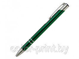 Ручка шариковая COSMO, металл, зеленый