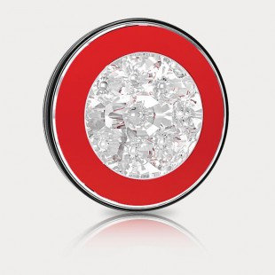 Универсальный фонарь заднего хода LED 12/ 24V, круглый, 2-х функциональный FT-112 LED, фото 2