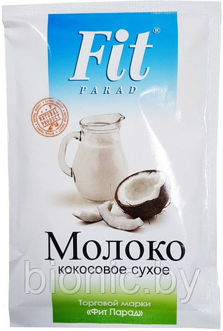 Кокосовое молоко сухое "ФитПарад" 35г 1/30, фото 2