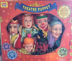 Детский кукольный театр 77004, 6 кукол-рукавичек