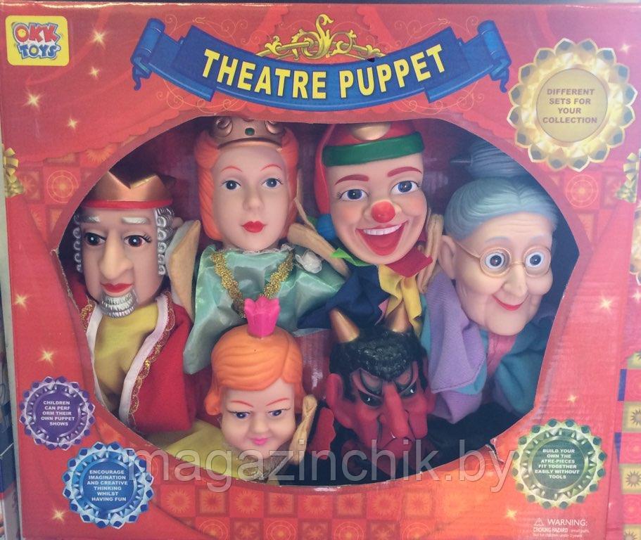 Детский кукольный театр 77004, 6 кукол-рукавичек - фото 1 - id-p67027656