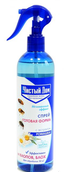 02628 Спрей от клопов и блох 400 мл