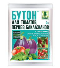 01578 Бутон-2 для томатов, перцев, баклажан 2гр (удобр)