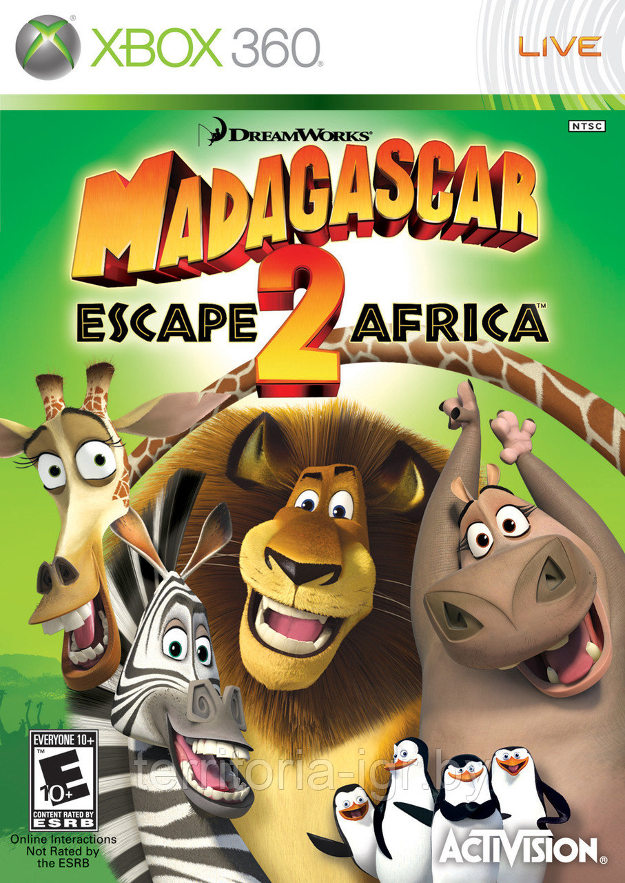 Madagascar 2 Xbox 360 - фото 1 - id-p67031008
