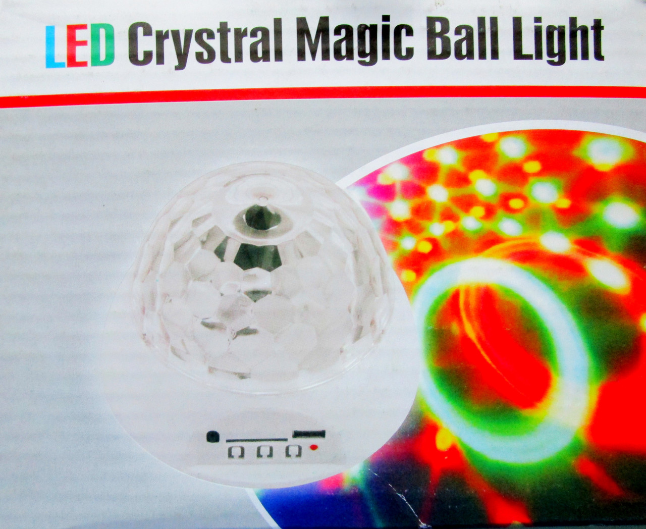 Аккум. радиоуправ. светодиодный диско-шар LED Crystral Magic Ball Light YF-800 - фото 2 - id-p67031489