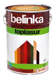 Пропитка для защиты древесины Belinka Toplasur, 10 л.