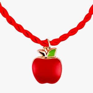 Красная Нить «Райское яблоко», браслет с подвеской №6