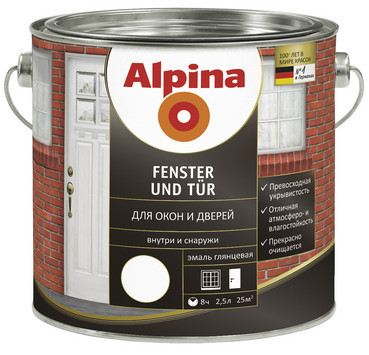Alpina Для окон и дверей Alpina Fenster und Tür 0.75 - фото 1 - id-p67058111