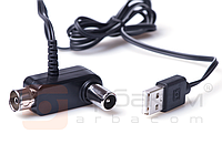 Инжектор (адаптер) питания активных +5В/DC антенн по антенному кабелю от USB разъема (АРБАКОМ)