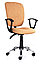 Компьютерное кресло МЕРИДИЯ хром синхро для работы в офисе и дома, (MERIDIA CH sunxro в ткани калгари), фото 2