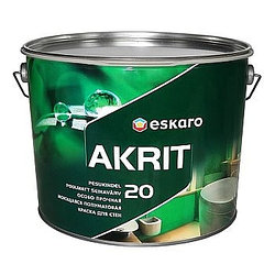 Eskaro Akrit 20  Особо прочная моющаяся полуматовая краска для стен .0.95 л