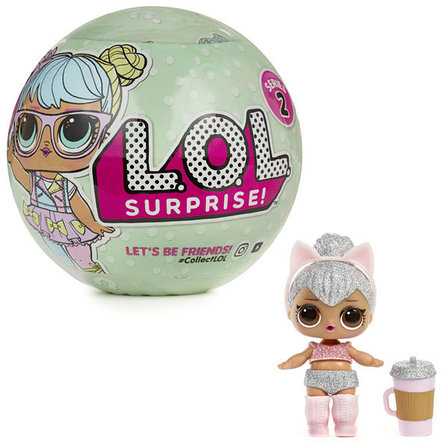Кукла-сюрприз ОРИГИНАЛ L.O.L. в шаре 2 серия 548430/548843, фото 2