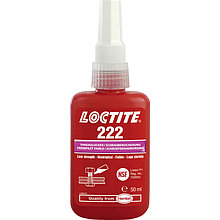 Фиксатор Loctite 222  резьбовых соединений низкой прочности 50 мл.