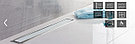 Душевой лоток Pestan Confluo Premium White Glass Line 750, фото 2
