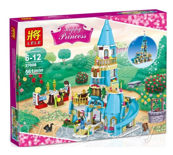 Конструктор Lele 37008 (аналог Lego Disney Princess) "Замок Принцесс", 561 д