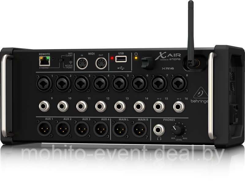 Аренда 16-канальный цифровой микшерный пульт Behringer XR16 - фото 2 - id-p67151784