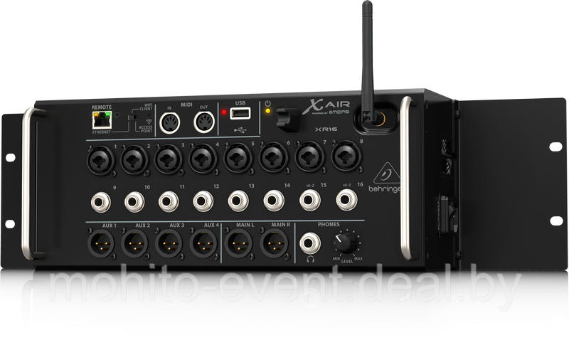 Аренда 16-канальный цифровой микшерный пульт Behringer XR16 - фото 3 - id-p67151784