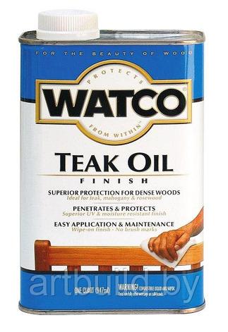 Масло тиковое защитное Watco Teak Oil Finich (0.946 л.), фото 2