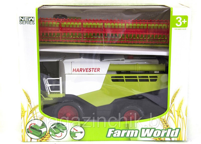 Комбайн Harvester с инерционным механизмом 8889A-3 - фото 1 - id-p67152704