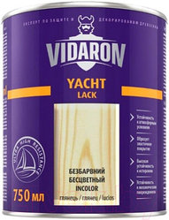 Видарон (Vidaron)лак яхтный глянцевый 0.75л