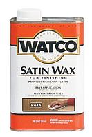 Воск для натирки финишный Watco Satin Wax Темный, полуматовый (0.946 л.)