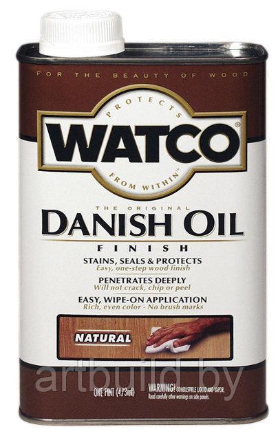 "Датское оригинальное" защитное тонирующее масло Watco Danish Oil (0.946 л.)