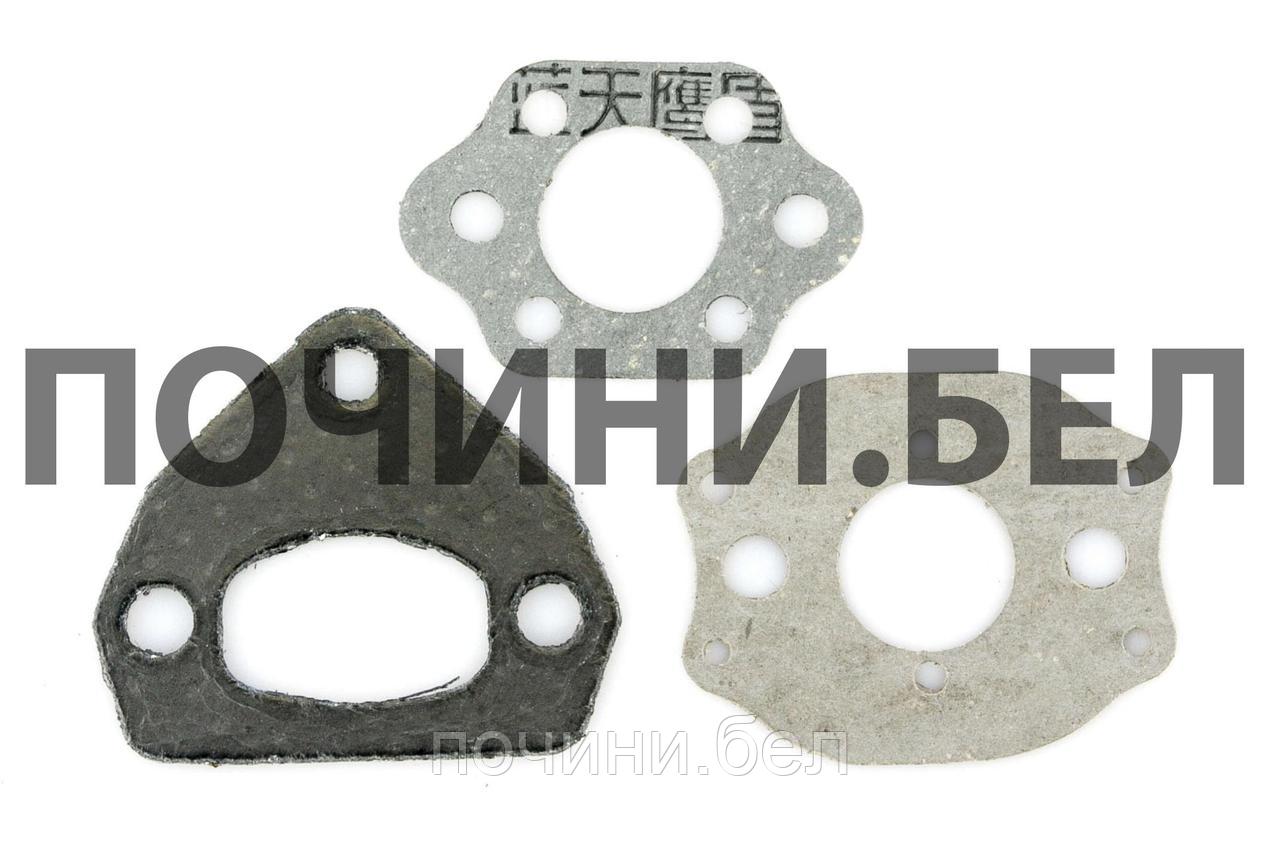 Прокладки б/п (набор) для Husqvarna 136/137/142 (3шт) "BEST"
