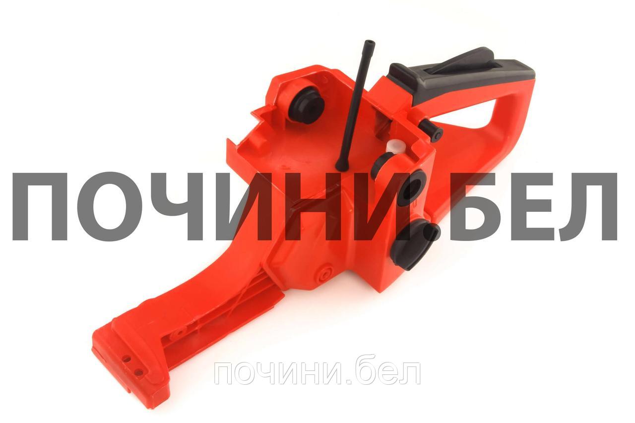 Топливный (бензобак) бензопилы Китай 4500/5200 (с рукояткой) без праймера "BEST"