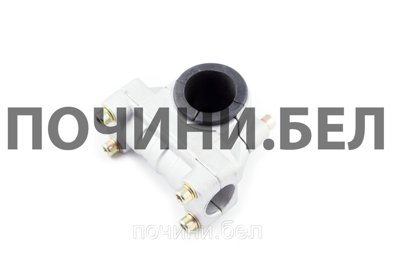 Крепление ручек руля к штанге мотокосы (Ø28) Без резинки