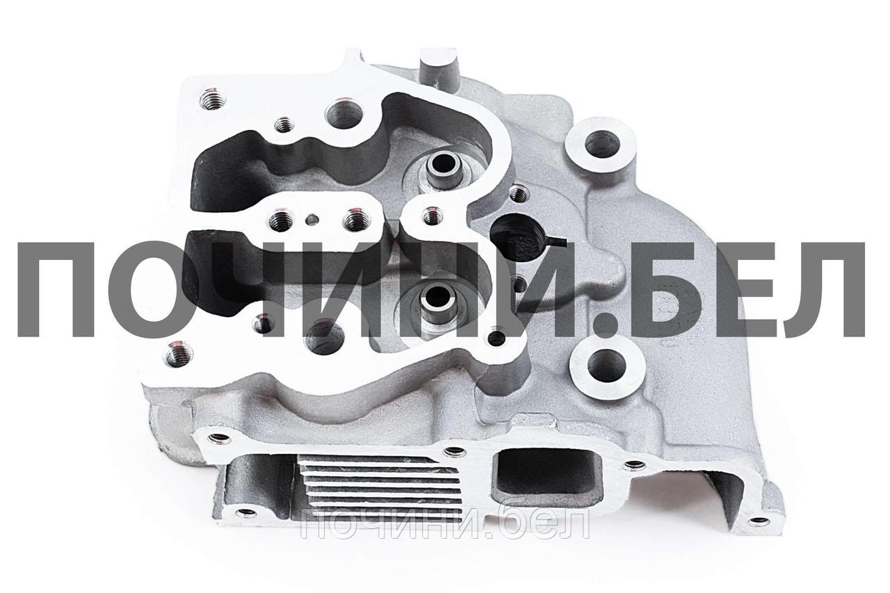Головка цилиндра мотоблока 186F (9Hp) (голая под 3 болта, ZUBR)
