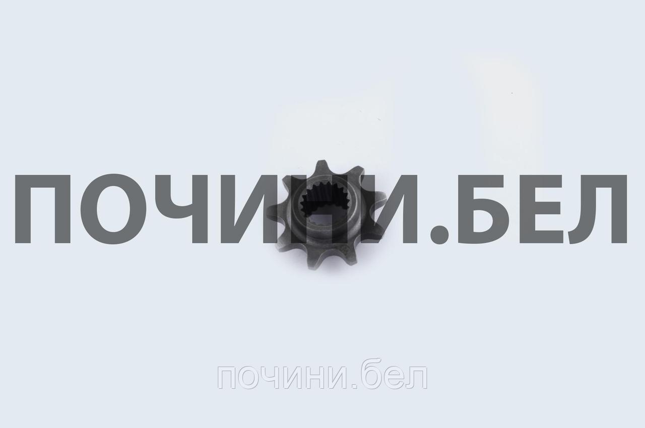 Звезда редуктора малая м/б   168F/170F  Z-9 (6,5/7Hp)   "DIGGER"