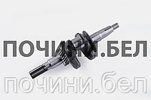 Коленвал мотоблока 168F/170F   (6,5/7Hp)   (под шлицы, Ø20mm, c шестернями)