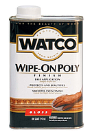 Полироль для дерева Watco Wipe-On Poly, глянцевая (0.946 л.)