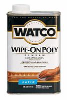 Полироль для дерева Watco Wipe-On Poly, полуматовая (0.946 л.)