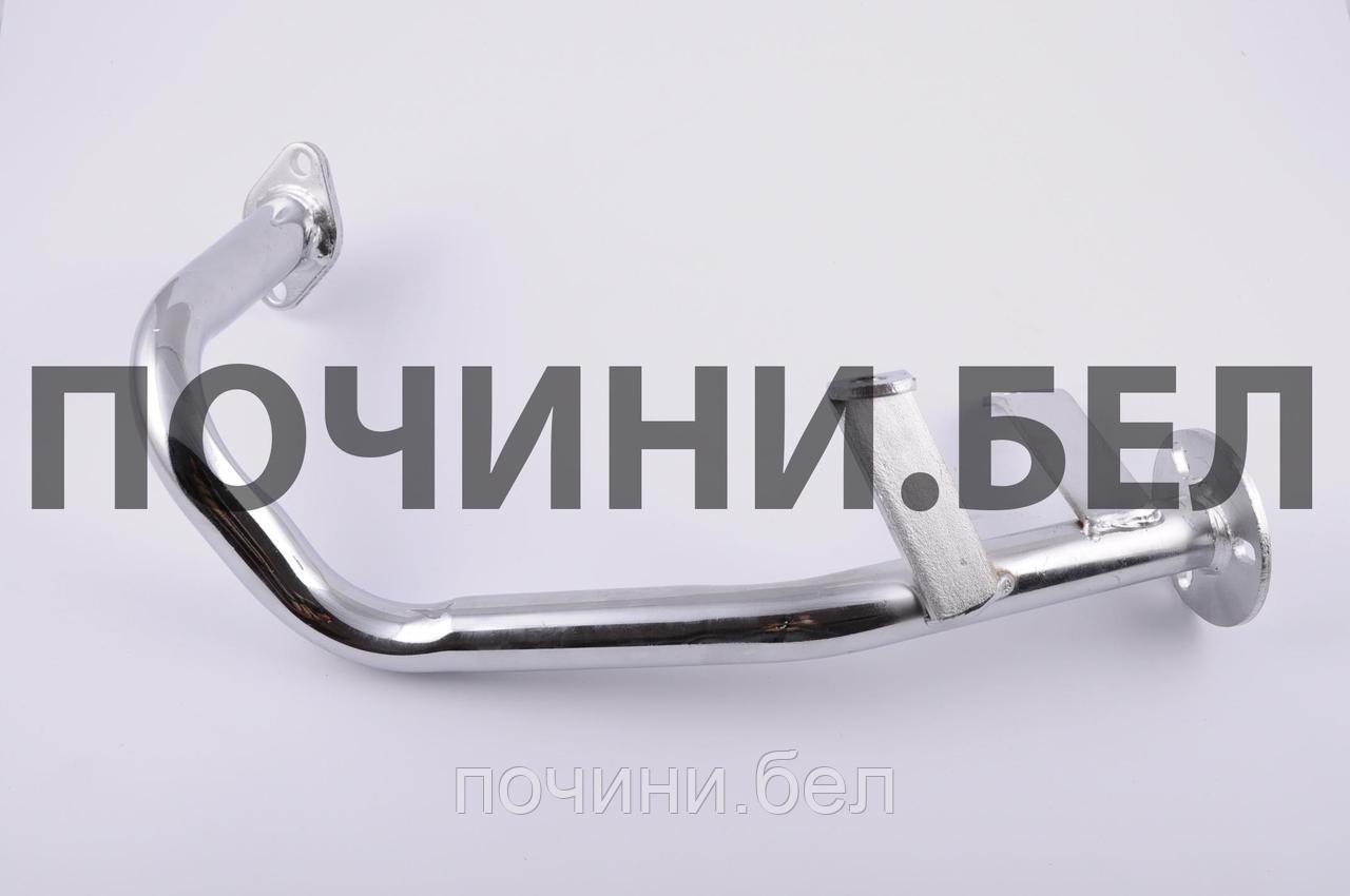 Колено глушителя тюнингового под крепеж Ø48mm 4T GY6 50 - фото 1 - id-p67157172