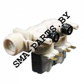 Электромагнитный клапан подачи воды для стиральной машины  Indesit/Ariston, клапан 2-ой-90гр C00066518