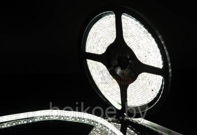 Закрытая светодиодная лента SMD 3528 120LED/m IP65 12V Холодный белый, теплый белый