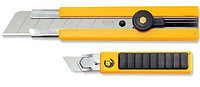 Нож OLFA H-1 с выдвижным лезвием и резиновыми накладками, фото 1