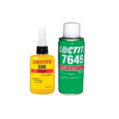 Набор: клей Loctite 326 с активатором Loctite 7649 50 мл + 150 мл - фото 1 - id-p67205140