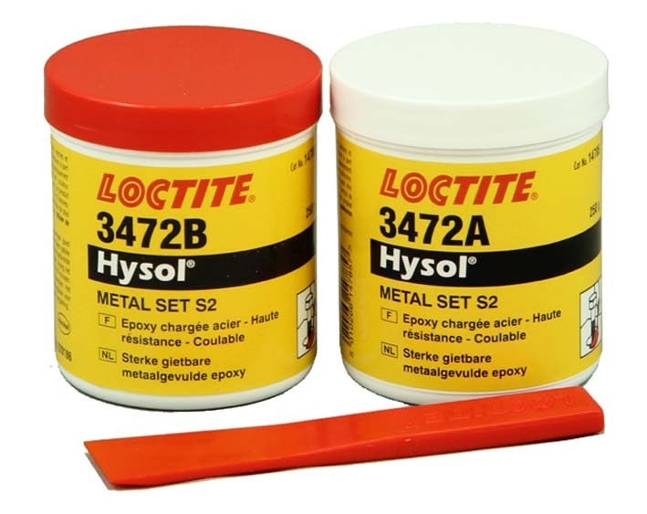 Loctite 3472 жидкий металл СТ-1, текучий 2х250 гр