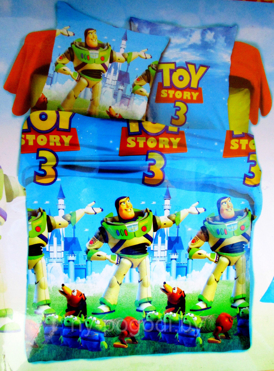 Детское постельное белье Toy story 3 "история игрушек 3" - фото 2 - id-p67230365