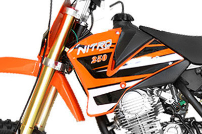 Кроссовый мотоцикл Hurricane 250 - фото 4 - id-p67230662