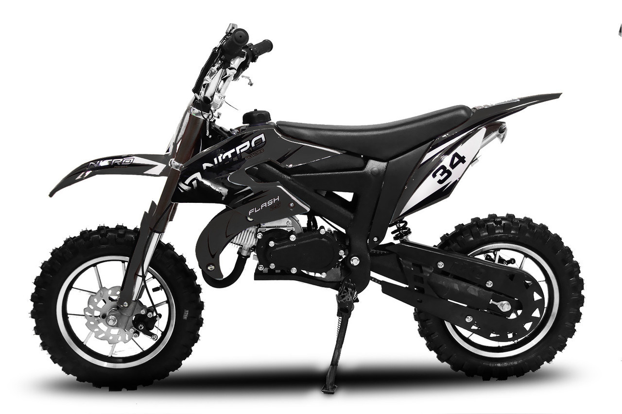 Маленький мотоцикл Nitro Motors Flash 49cc Easy Starter - фото 1 - id-p67230694