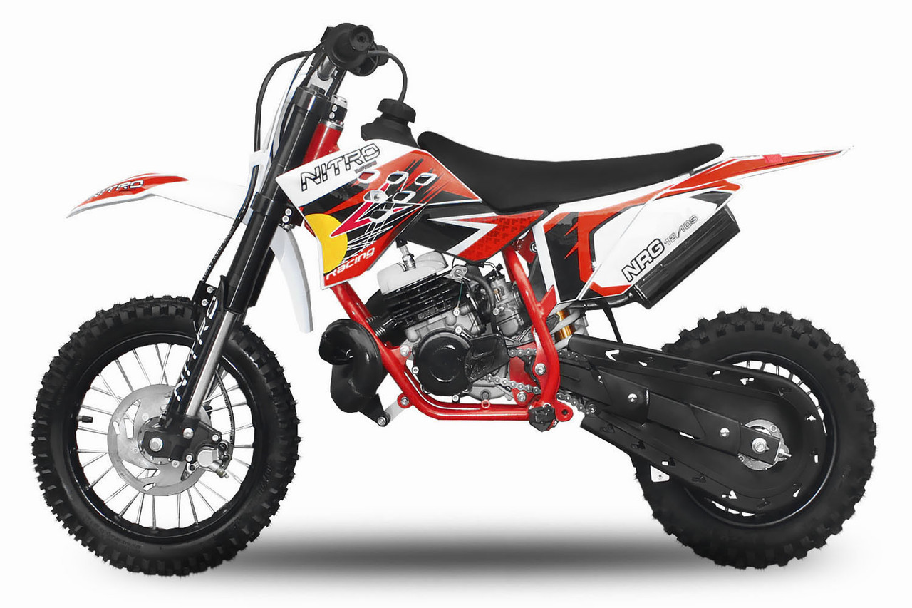 Купить кроссовый мотоцикл Nitro Motors NRG 50 12/10 RS - фото 1 - id-p67230713