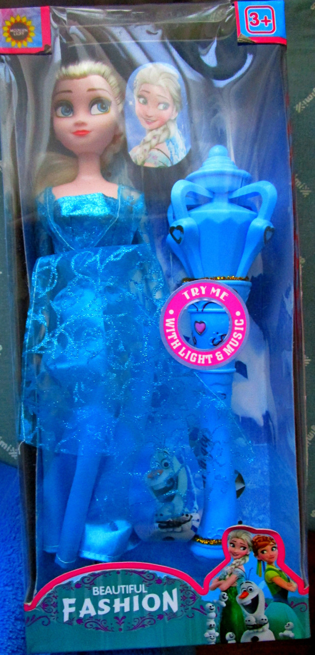 Кукла «Холодное сердце» Frozen Эльза с волшебной палочкой - фото 2 - id-p67231768