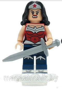 Минифигурка Чудо-Женщина (Wonder Woman) 0211 из серии Супер герои, аналог Lego Супер Герои - фото 3 - id-p67232126