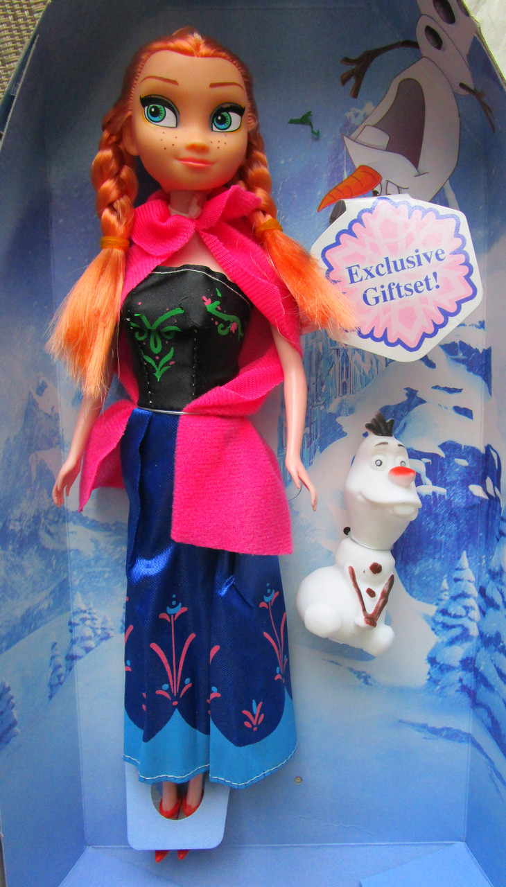 Кукла анна со снеговиком