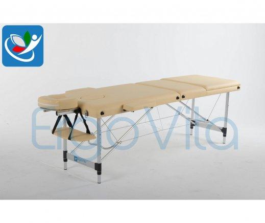Складной массажный стол ErgoVita Classic Alu Plus (бежевый) - фото 3 - id-p67233338