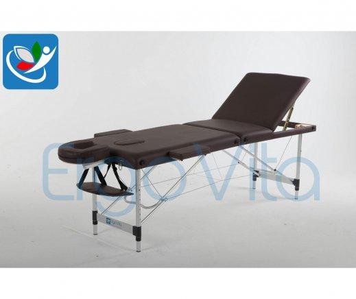 Складной массажный стол ErgoVita Classic Alu Plus (коричневый) - фото 2 - id-p67233342