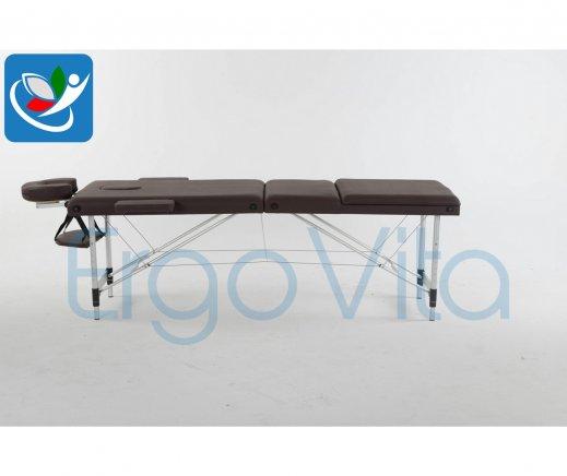 Складной массажный стол ErgoVita Classic Alu Plus (коричневый) - фото 4 - id-p67233342